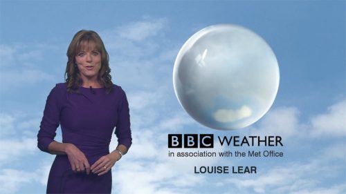 Louise Lear BBC Weather Presenter