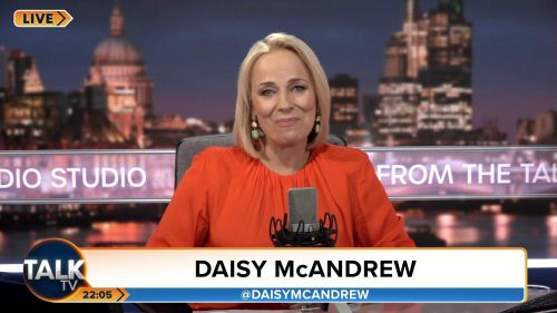 Daisy McAndrew TalkTV Presenter