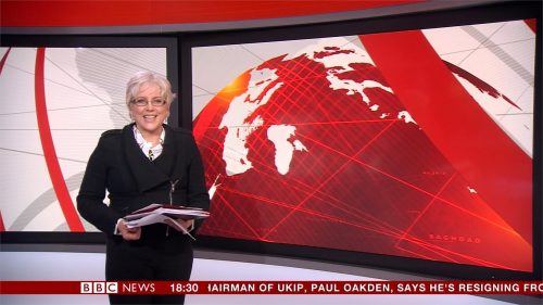 Carrie Gracie BBC News Presenter