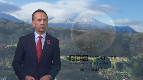 Nick Miller BBC Weather Presenter