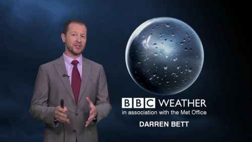 Darren Bett BBC Weather Presenter