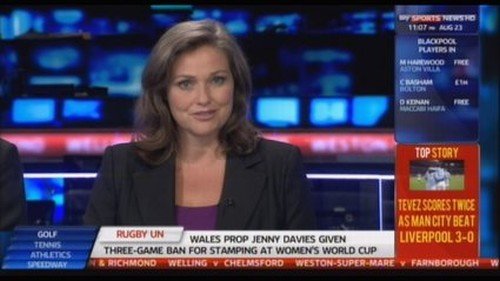 Clare Tomlinson Sky Sports News Presenter 3