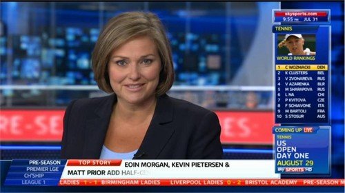 Clare Tomlinson Sky Sports News Presenter 6