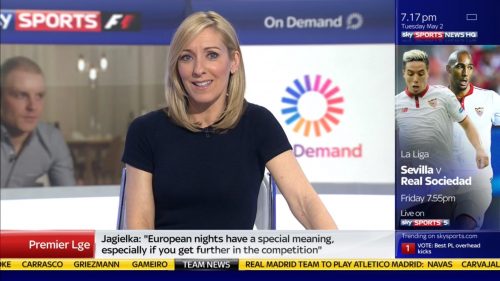 Vicky Gomersall Sky Sports News Presenter
