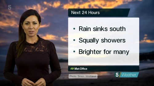 Clare Nasir  News Weather Presenter