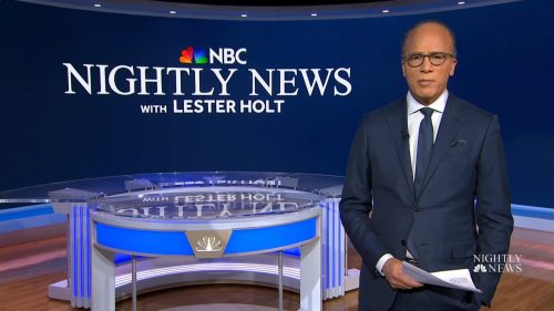 Lester Holt NBC Nightly News