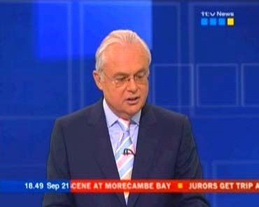 ITV News at  Martyn Lewis