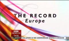 The Record Europe – BBC News Programme