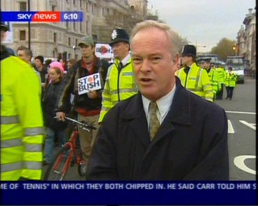 news events  bush visits london