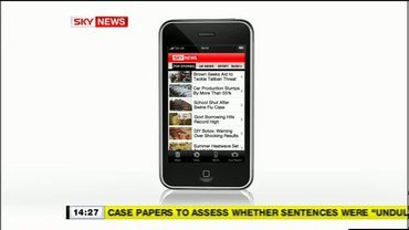Ipod / Itouch – Sky News Promo 2009