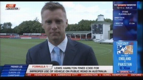 David Fulton Sky Sports Reporter