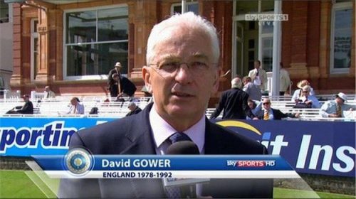 David Gower Sky Sports Cricket