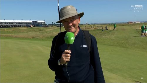 Tim Barter Sky Sports Golf Reporter