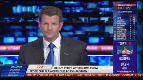 John Paul Davies Sky Sports News Presenter