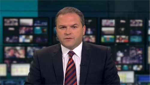 Jon Hill ITV News Presenter