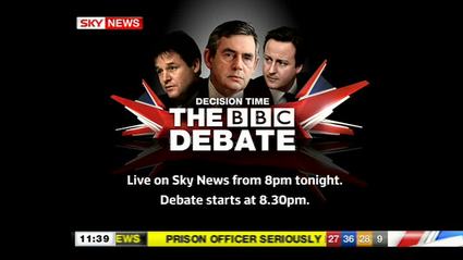 Third Leaders’ Debate – Sky News Promo 2010