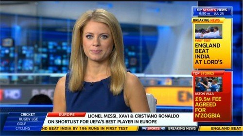 Rachel Wyse - Sky Sports News Presenter (2)