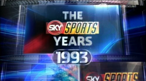 Sky Sports Years: 1993