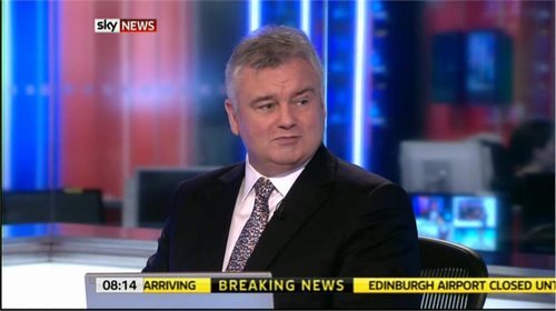 Eamonn Holmes awarded OBE in New Year’s Honours list 2018