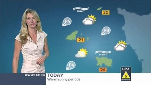 Sophia Bird ITV News Channel Weather Presenter