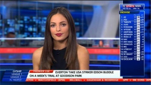 Olivia Wayne Godfrey Sky Sports News Presenter Images