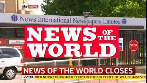 News of the World Closes