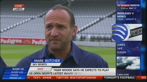 Mark Butcher Sky Sports Cricket