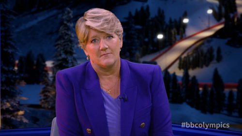 Clare Balding BBC Winter Olympics