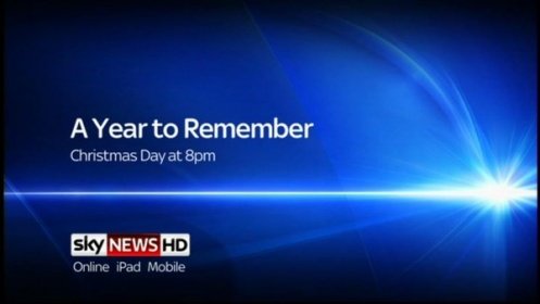 A Year to Remember – Sky News Promo 2011