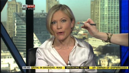 Sky News Sam Washington Make up Brush