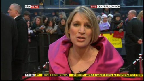 Sky News Bafta Red Carpet