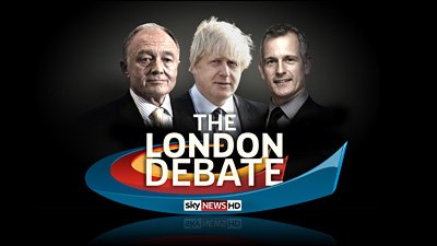 Sky News Special – The London Debate – Live 19th April, 8pm