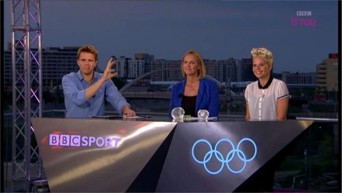 Images of BBC Three's Olympics Studio (2)