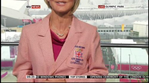 Jacquie Beltrao presents in Olympic Jacket