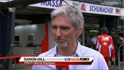 Damon Hill Sky Sports F