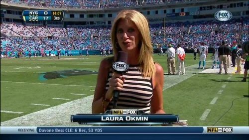 Laura Okmin NFL on FOX IMAGE