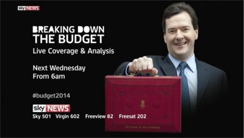 Breaking Down the Budget – Sky News Promo 2014