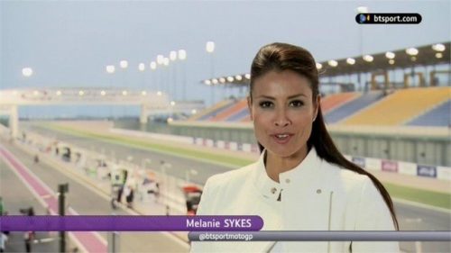 Melanie Sykes Images MotoGP Presenter on BT Sport