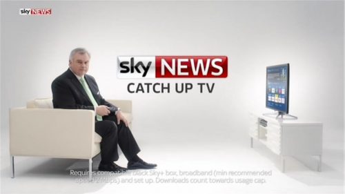 Sky News Promo  Catch Up TV featuring Eamonn Holmes
