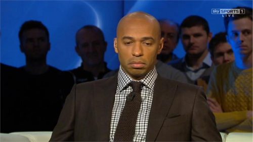 Image of Thierry Henry Sky Sports Football