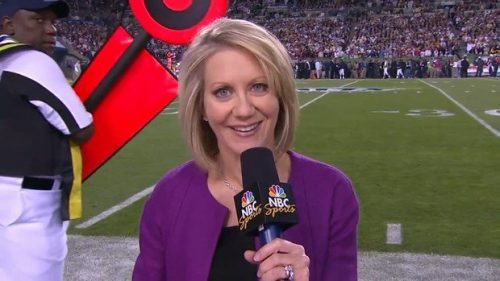 Andrea Kremer NFL on NBC Sildeline Reporter