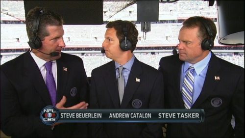 Andrew Catalon NFL on CBS Commentator