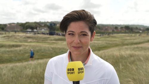 Eilidh Barbour at the Golf Open