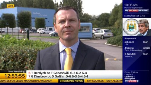 Fraser Dainton Sky Sports News HQ