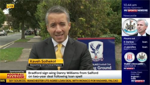 Kaveh Solhekol - Sky Sports News HQ (1)