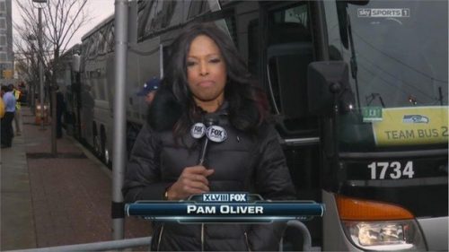 Pam Oliver NFL on FOX Sideline Reporter