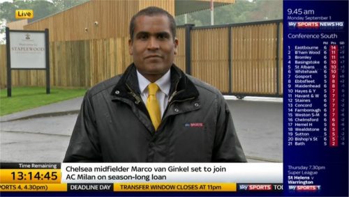 Roger Clarke - Sky Sports News HQ (3)