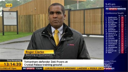 Roger Clarke - Sky Sports News HQ (4)