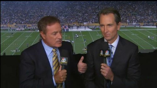 Cris Collinsworth NFL on NBC Sunday Night Football Commentator