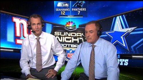 Cris Collinsworth NFL on NBC Sunday Night Football Commentator